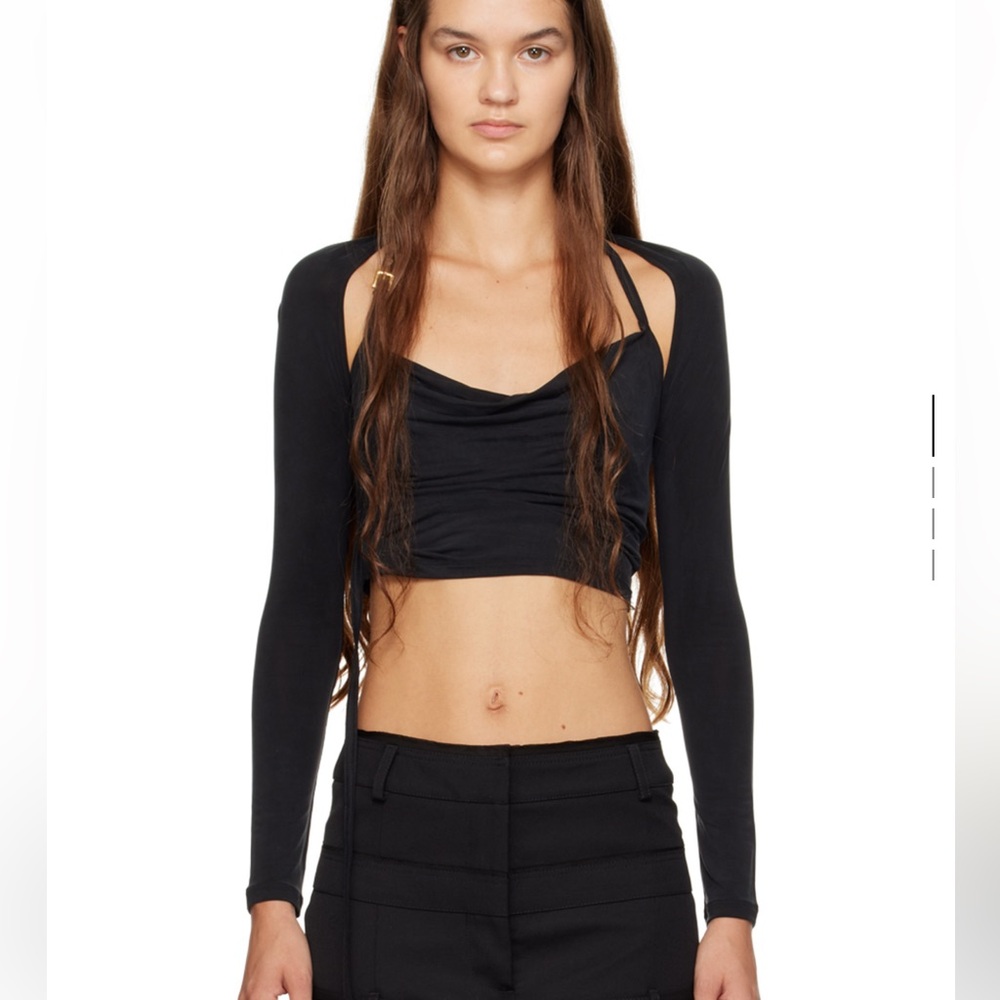Jacquemus long sleeve crop